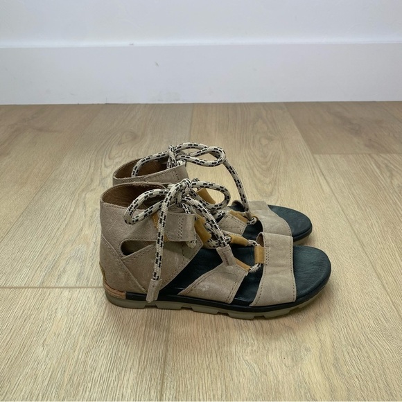 Sorel Size 7 Torpeda II Gladiator Lace Up Open Toe Sandals - Picture 1 of 6